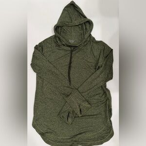 Athleta Army Green Hoodie